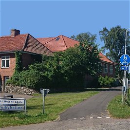 Billede af skt. helene skole i vejby